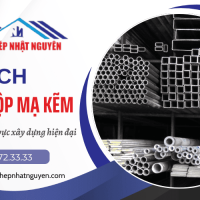 Lợi ích của thép hộp mạ kẽm trong xây dựng hiện đại