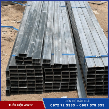 Thép Hộp 40X80