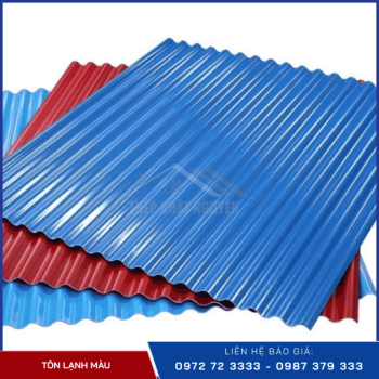 Tôn lạnh màu